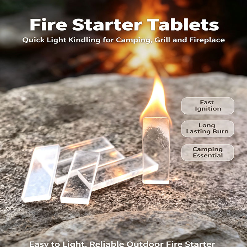 Fire Starting Kit - 100 штук водонепроницаемых кубиков для розжига