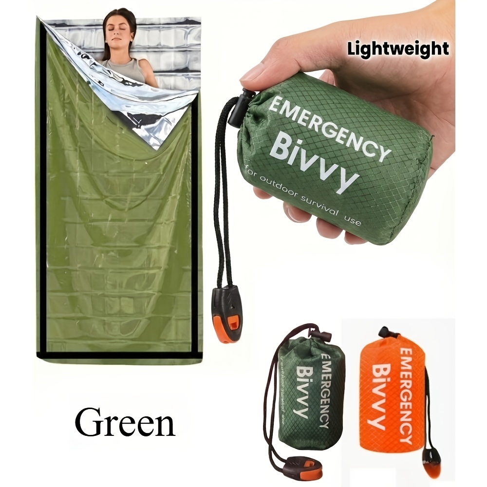 Bivy Bag Emergency - Набор из 3 предметов: аварийный спальный