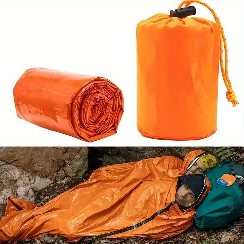 Emergency Mylar Tent - Аварийный спальный мешок: ультралегкий, водонепроницаемый, из
