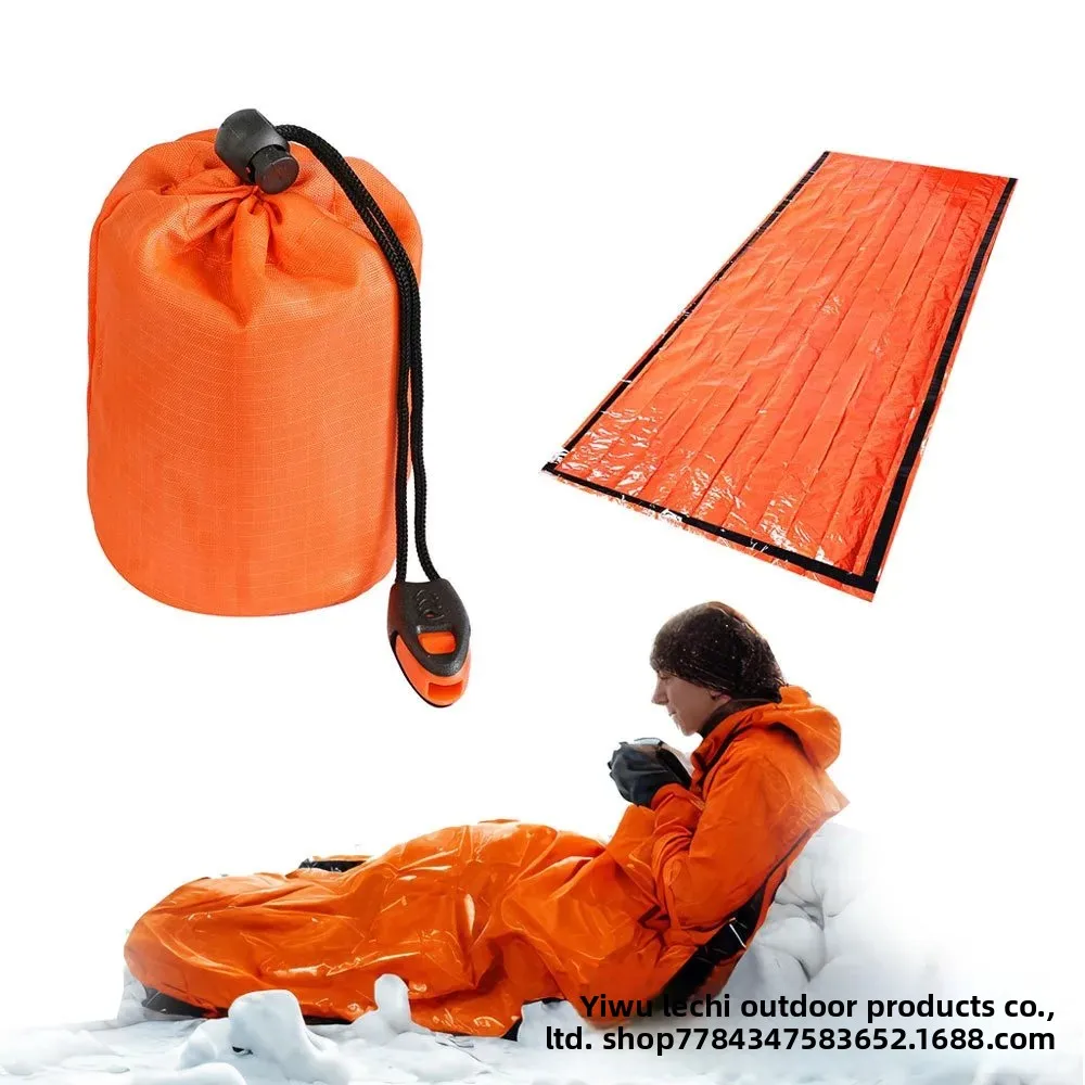 Bivy Bag Emergency - Аварийный спальный мешок, термозащитный, водонепроницаемый, легкий,