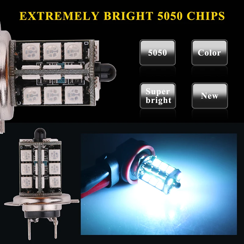 2 шт. 881 LED RGB 5050 чип 880 – обзор и цена Sos Light Strobe