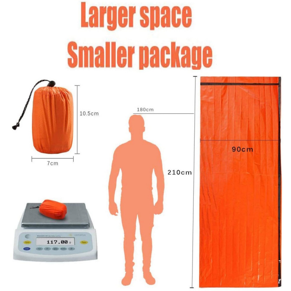 Водонепроницаемое многоразовое – обзор и цена Emergency Mylar Tent