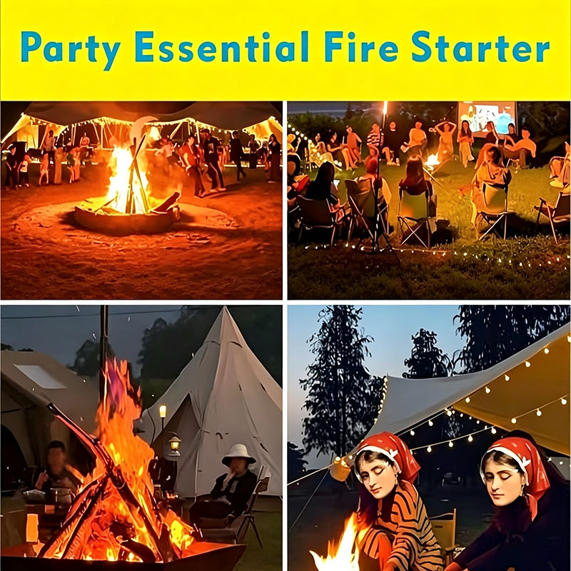 100 штук водонепроницаемых куб – обзор и цена Fire Starting Kit