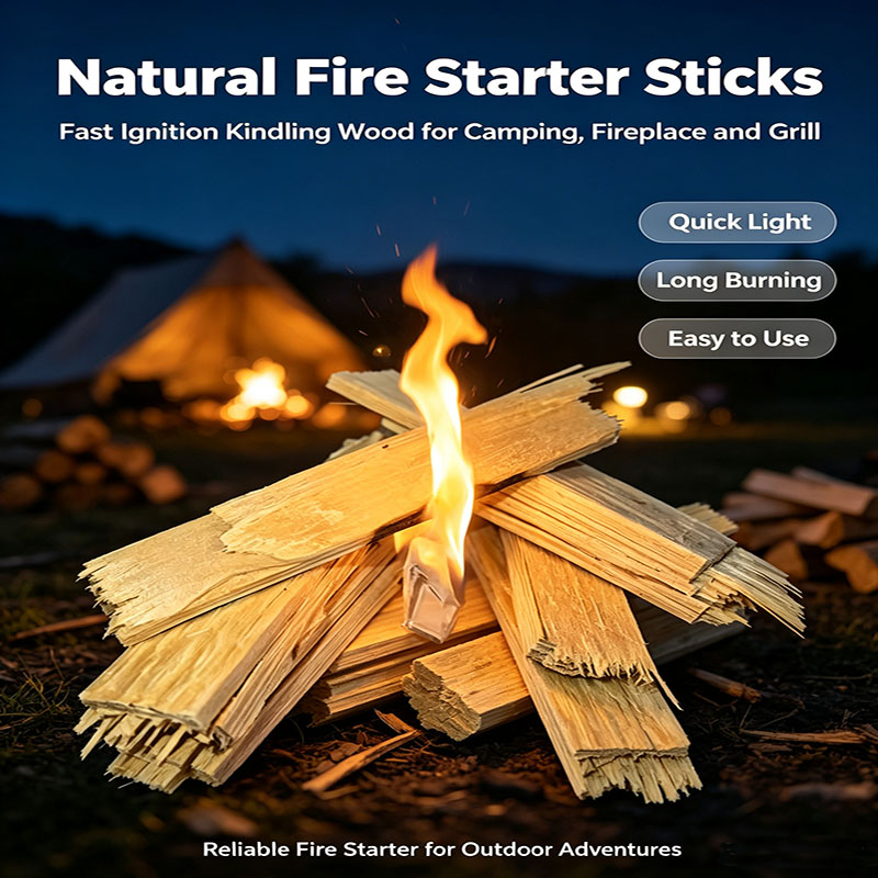 100 штук водонепроницаемых куб – обзор и цена Fire Starting Kit