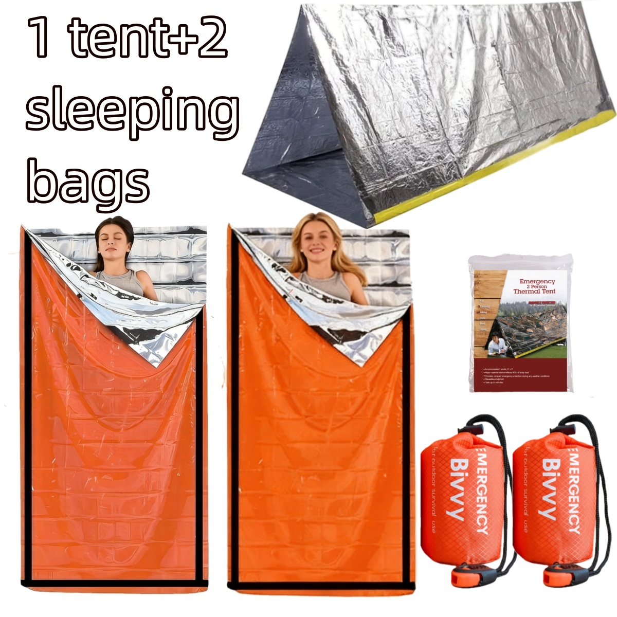 Компактная аварийная термопала – обзор и цена Emergency Mylar Tent