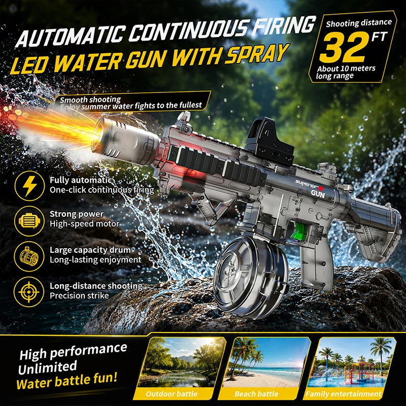 Детский автоматический водяной – обзор и цена Sos Light Strobe