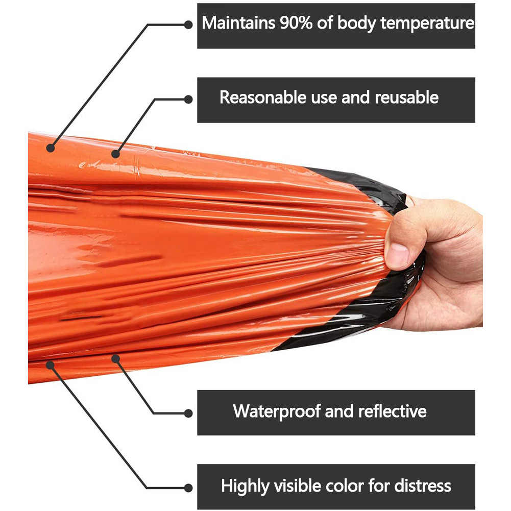 Аварийный спальный мешок, водо – обзор и цена Bivy Bag Emergency