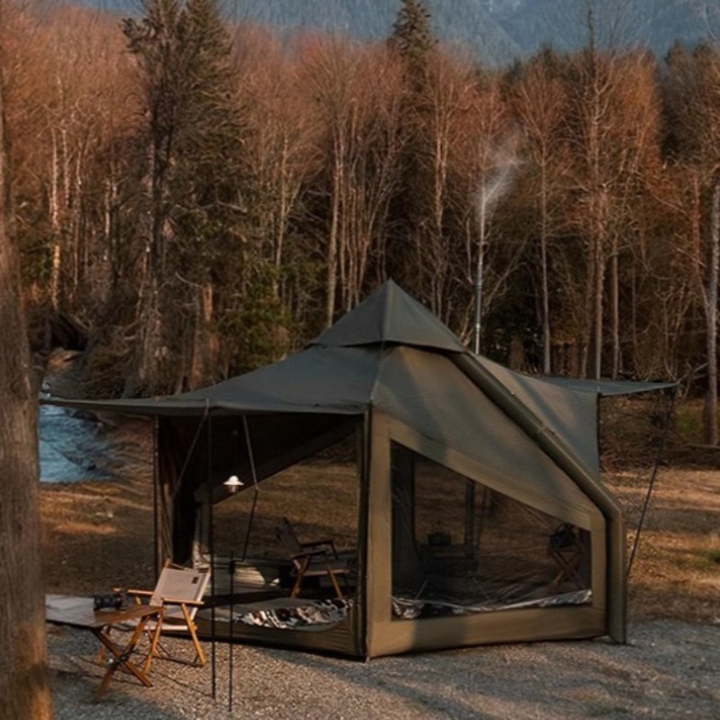 Семейная туристическая надувна – обзор и цена Emergency Mylar Tent